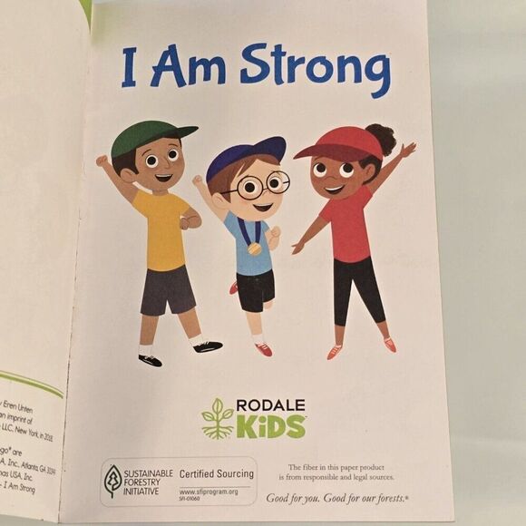 5 Children Books -Jurassic Park/Wind Power /Paw Patrol/ Pout Fish/ I Am Strong - Picture 10 of 11